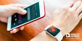 Smartphone connected to smart watch with health app