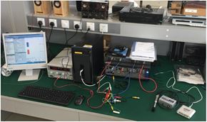 Audio amplifier performance testing
