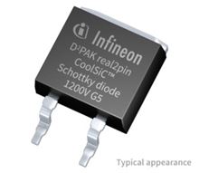 1200 V Silicon Carbide Schottky diode in D²PAK real 2-pin package