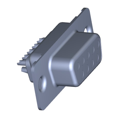 ITT Corporation-DEM-9S Steckverbinder, D-Sub DEM9S